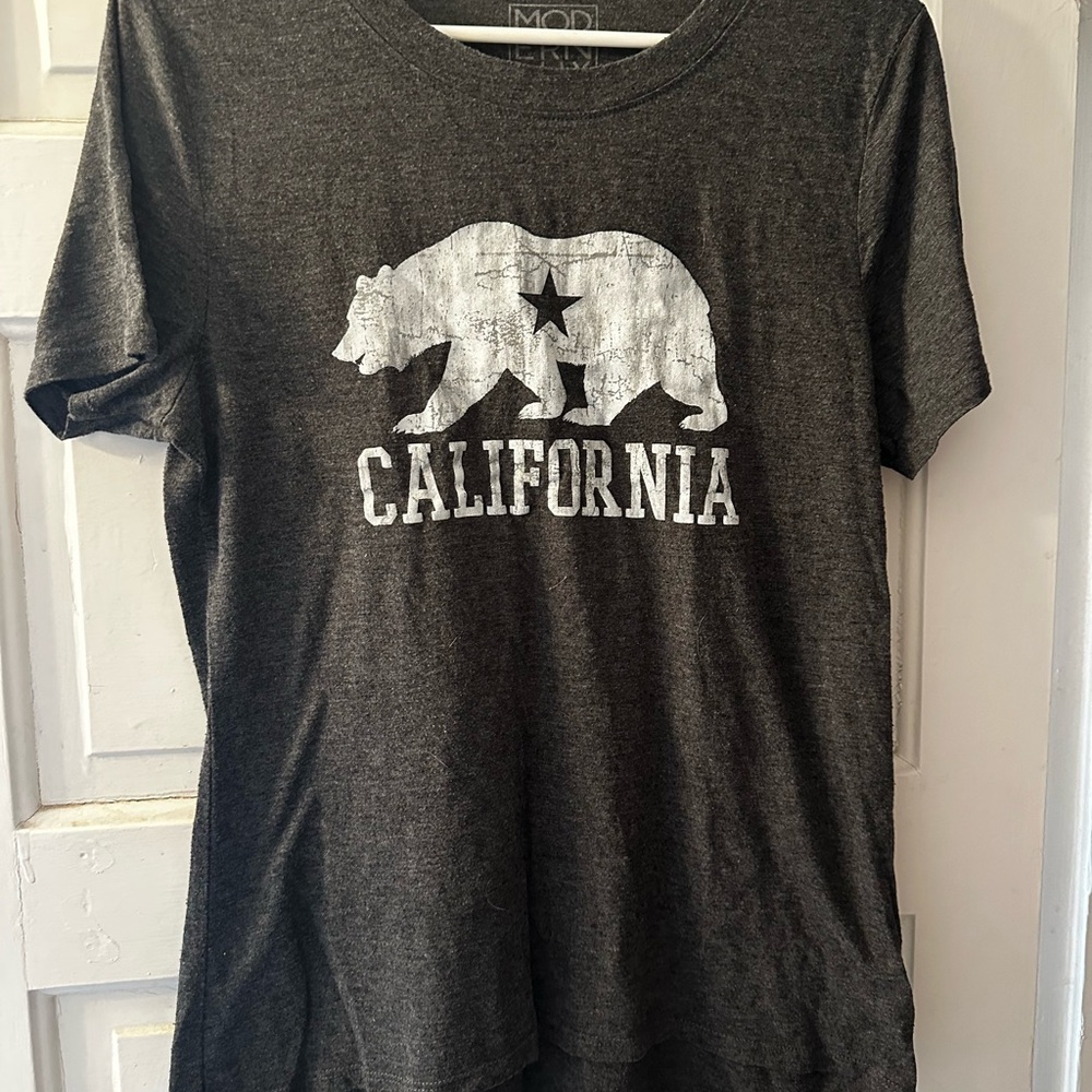 Gray Graphic T-Shirt